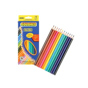 Colores con 12 Piezas New Elite