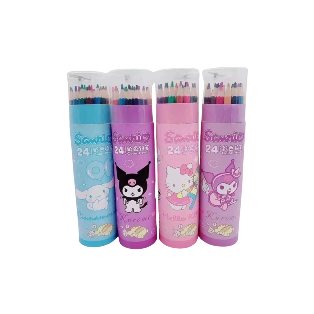 Colores con 24 Piezas Sanrio