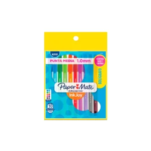 Bolígrafo Colores C/10 Papermate