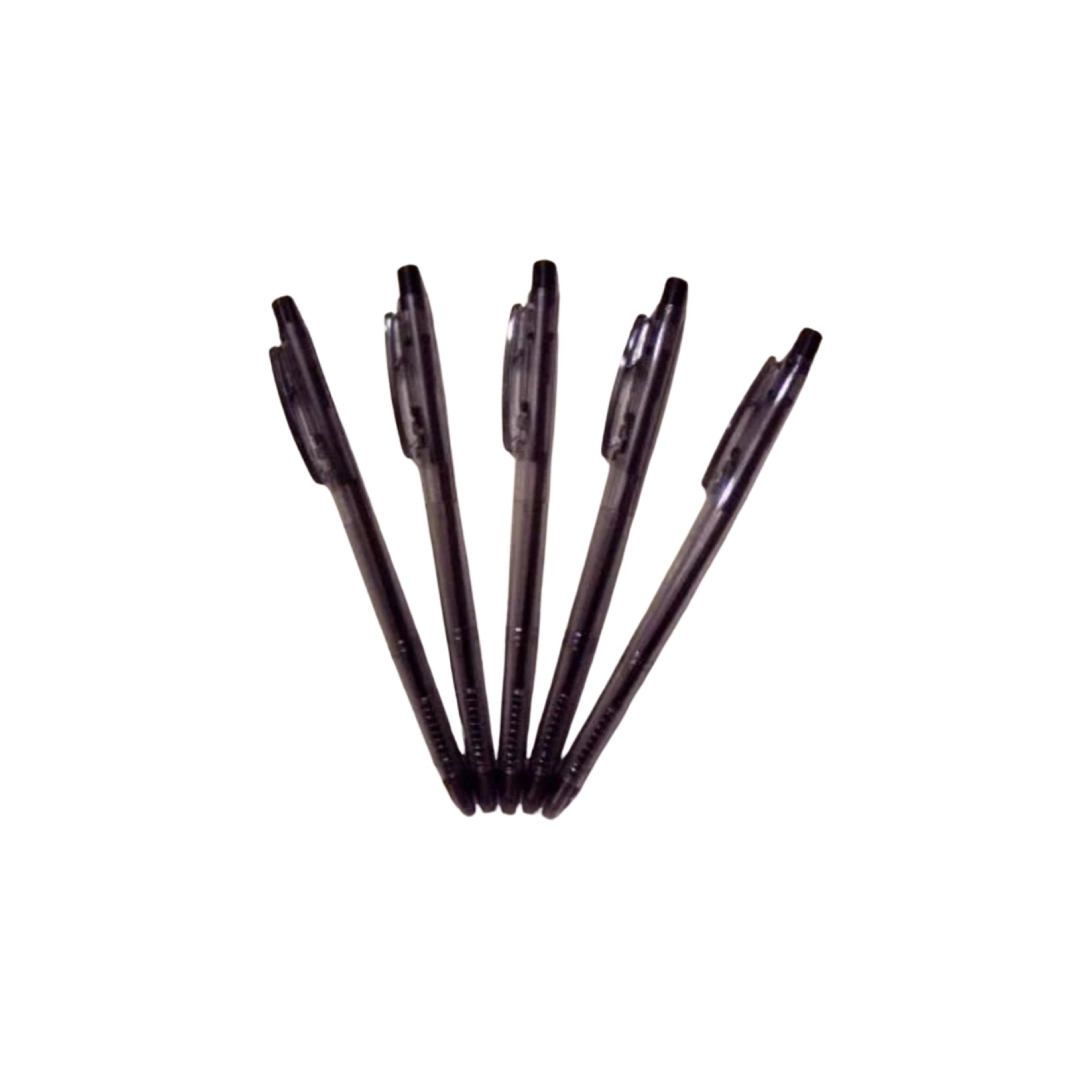 Bolígrafo Retráctil Negro