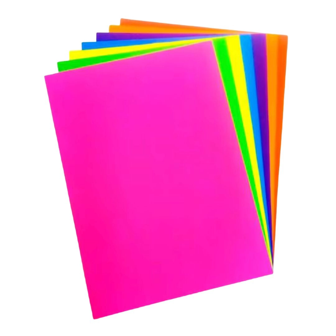 Cartulina Fluorescente
