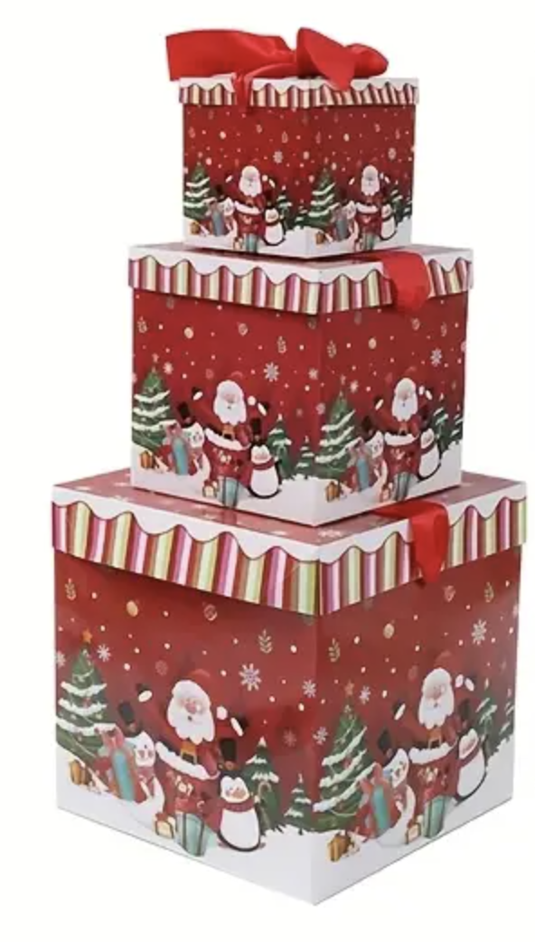 Caja de Regalo Navideña