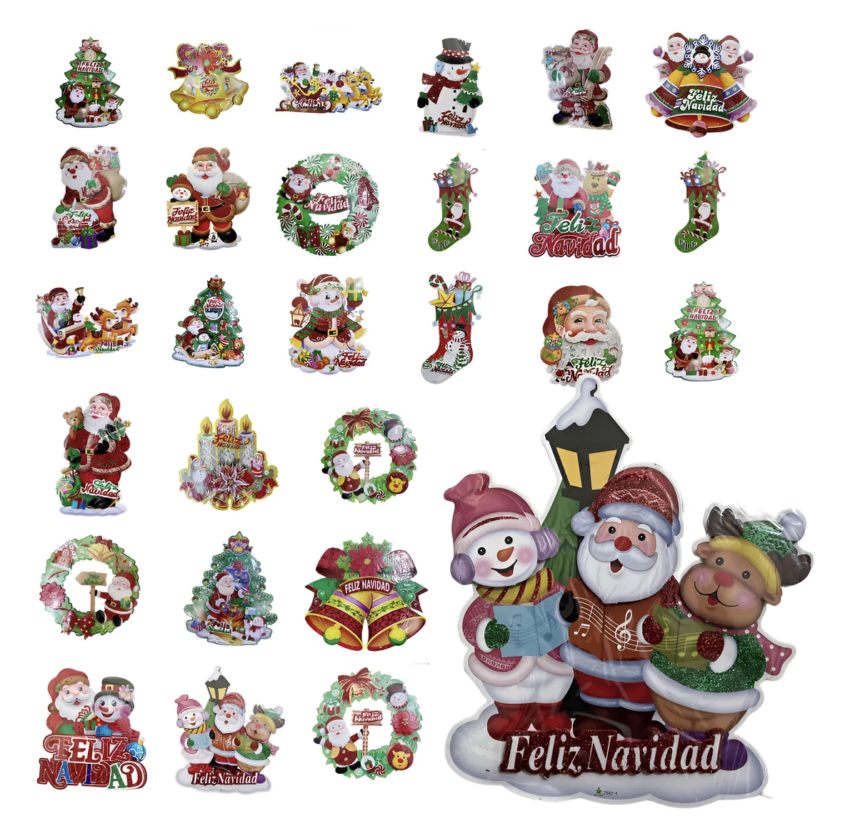 Figura Navideña Carton