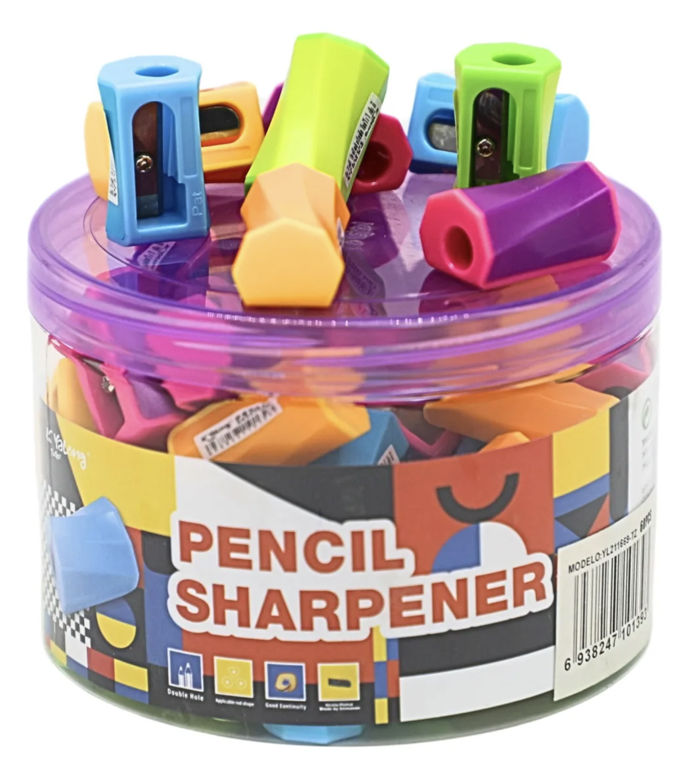 Sacapuntas Plastico Reforzado