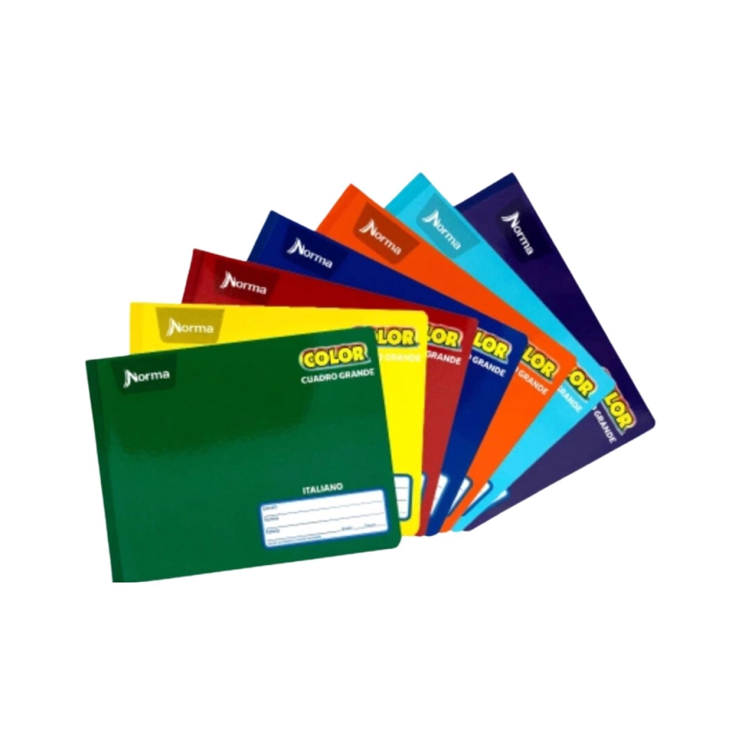 Cuaderno Italiano Cosido Norma