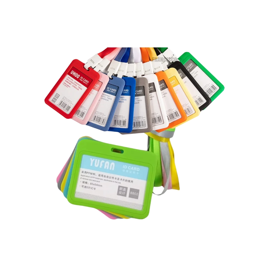 Portagafete Plástico